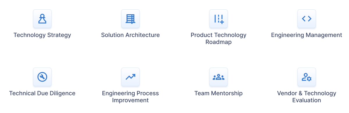 Fractional CTO leadership capabilities